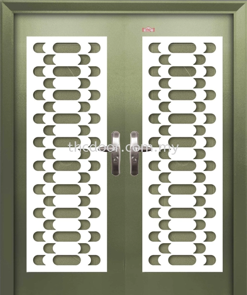 AP6-W871 Security Door (Mild Steel Grille)  