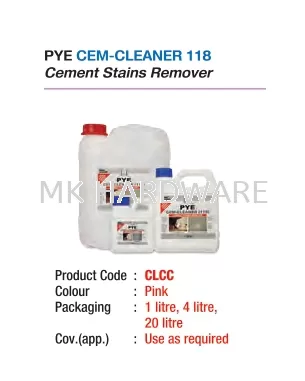 PYE CEM-CLEANER 118