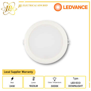 LEDVANCE R80 24W 3000K 220-240V LED ECO DOWNLIGHT