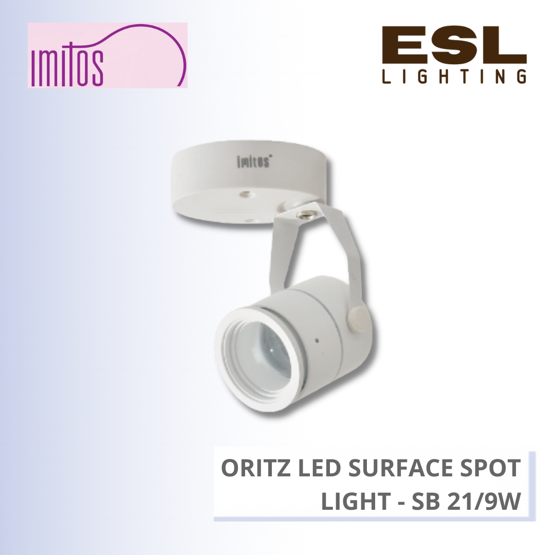IMITOS ORITZ LED SURFACE SPOT LIGHT 9W - SB 21/9W