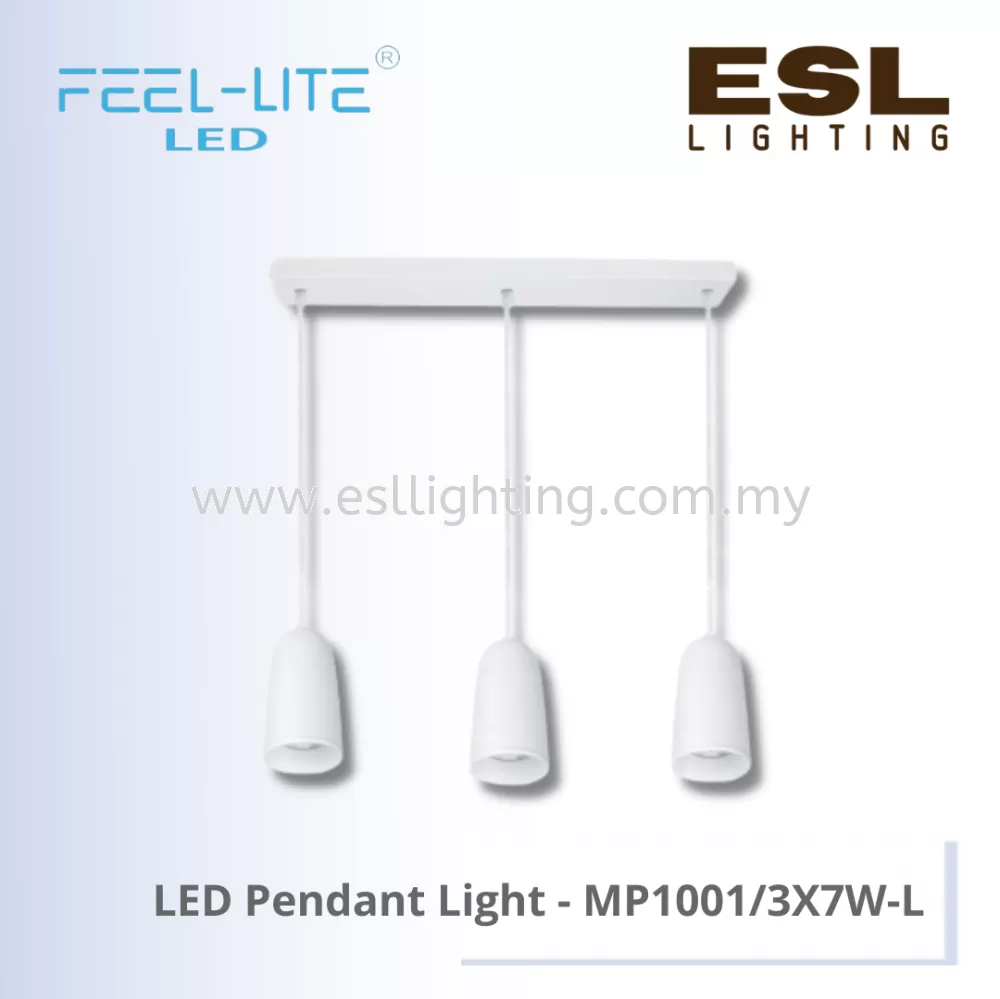 FEEL LITE LED Pendant Light 3 x 7W - MP1001/3X7W-L