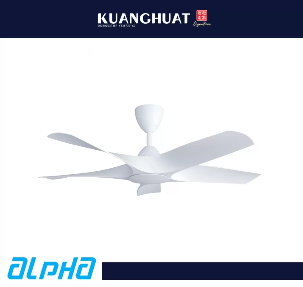 [PRE-ORDER 7 DAYS] ALPHA 48" ALKOVA Series Ceiling Fan AXIS-5B/48