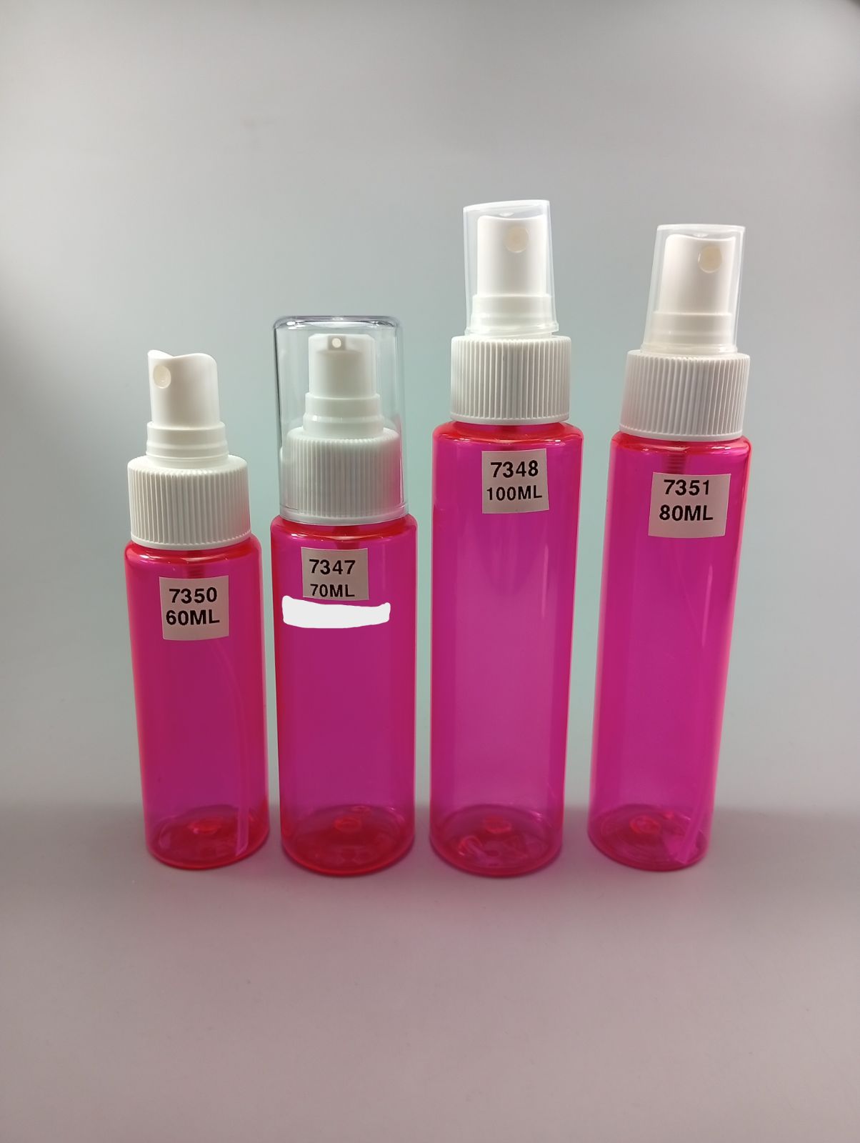 Set Spray & Pump Bottle :7350 & 7347 & 7351 & 7348