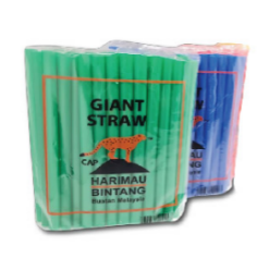 Cap Harimau Bintang Giant Straw