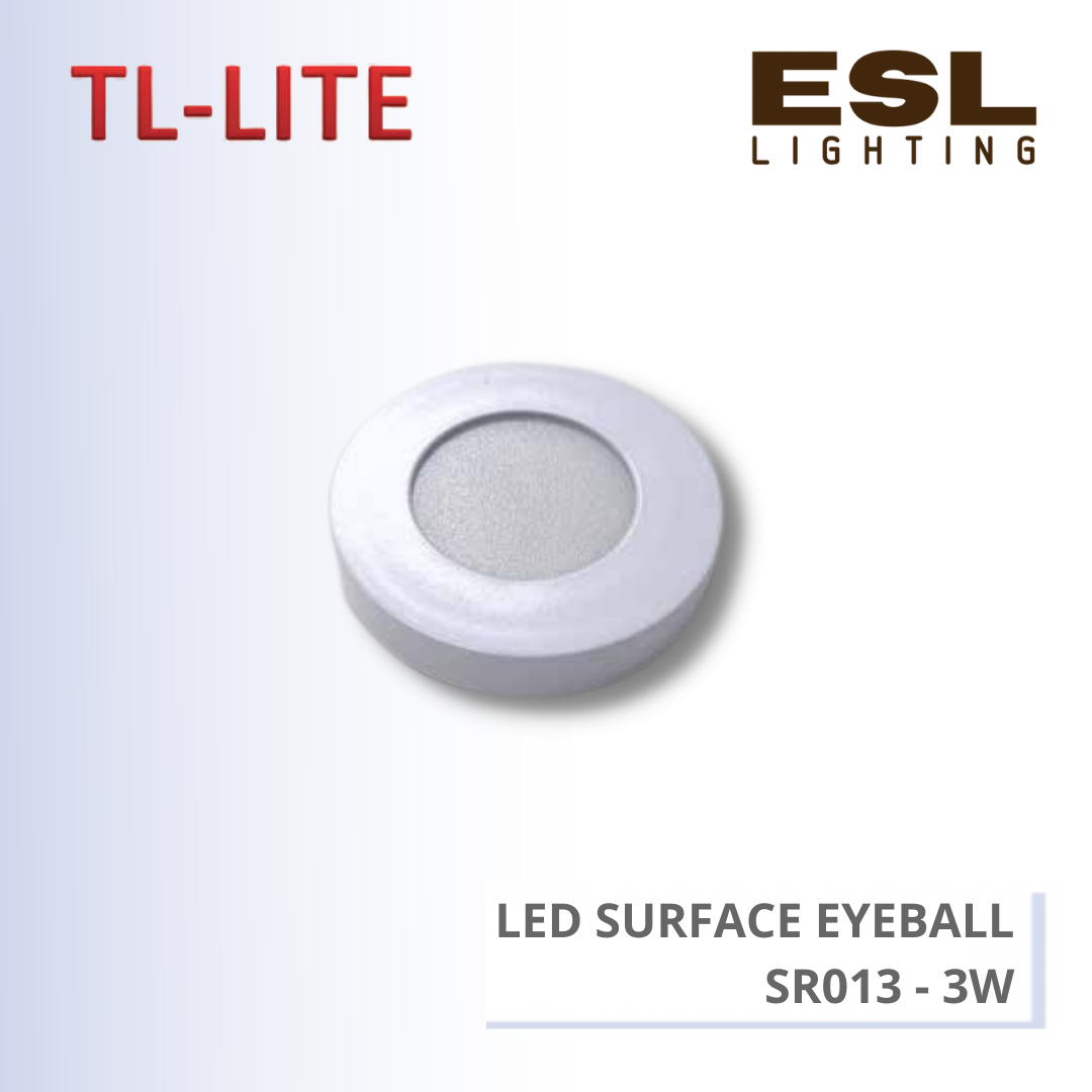 TL-LITE EYEBALL - LED SURFACE EYEBALL - 3W - SR013