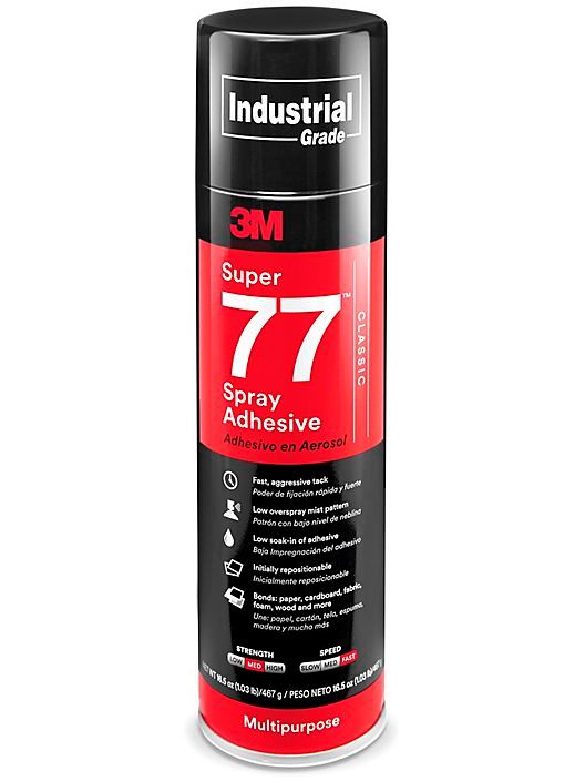 3M Super 77 Classic Spray Adhesive 16.75OZ