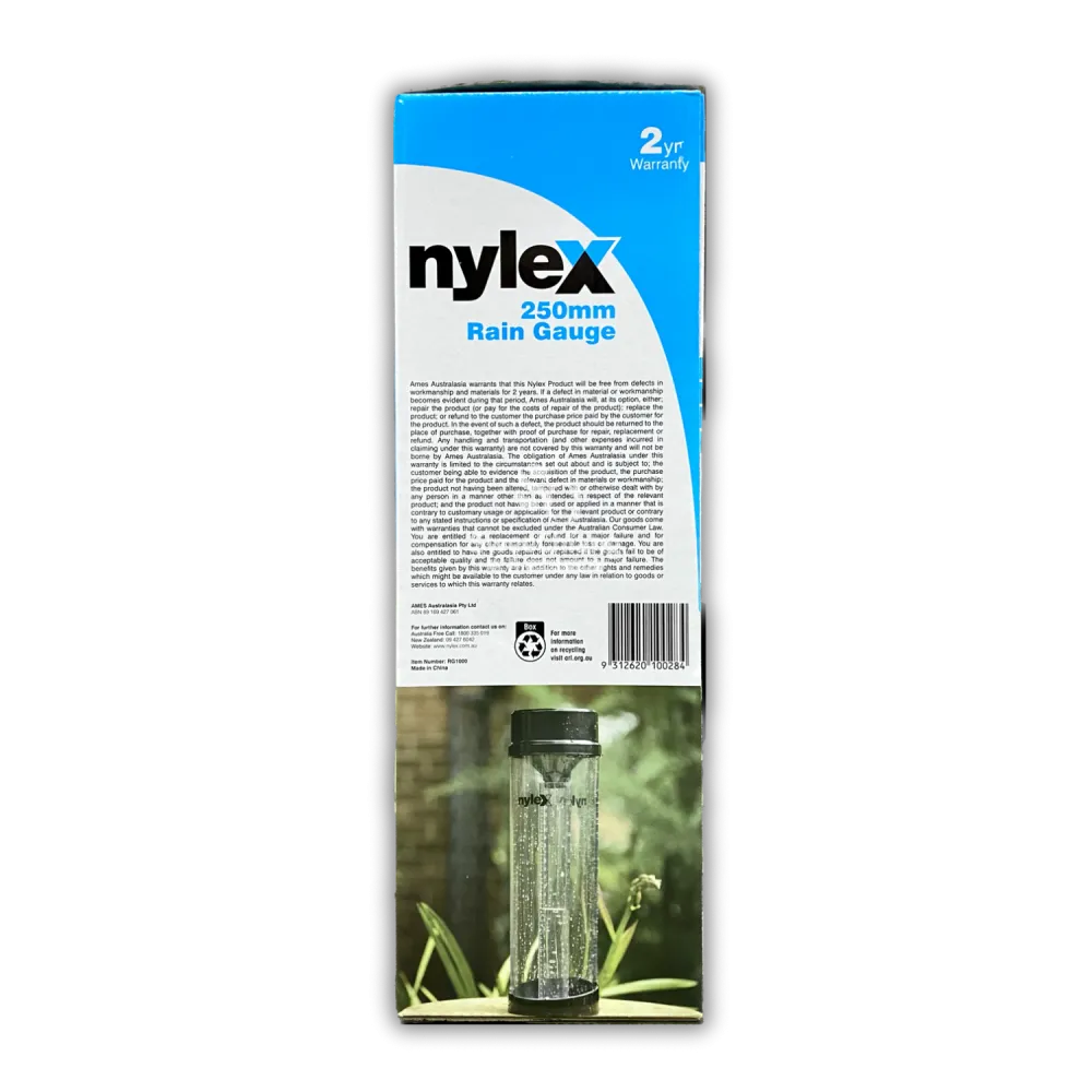 Nylex Rain Gauge 1000 (250mm)