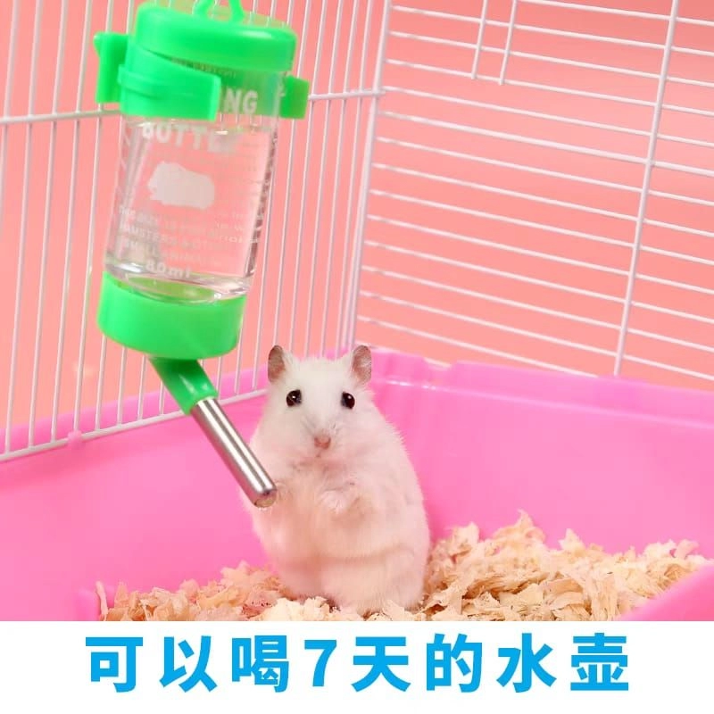 Hamster Water Drinking Bottle 80/125/250ml Stainless Steel Small Pet Drip Proof Water Bottle