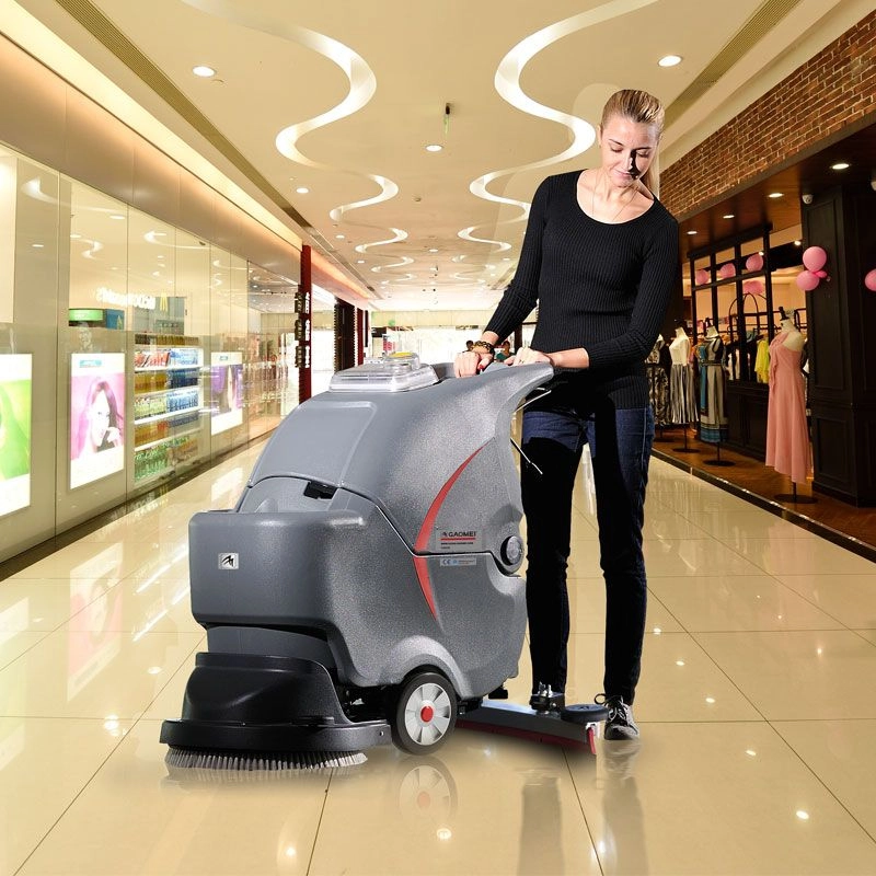 GAOMEI GM50B SINGLE BRUSH WALK BEHIND FLOOR SCRUBBER