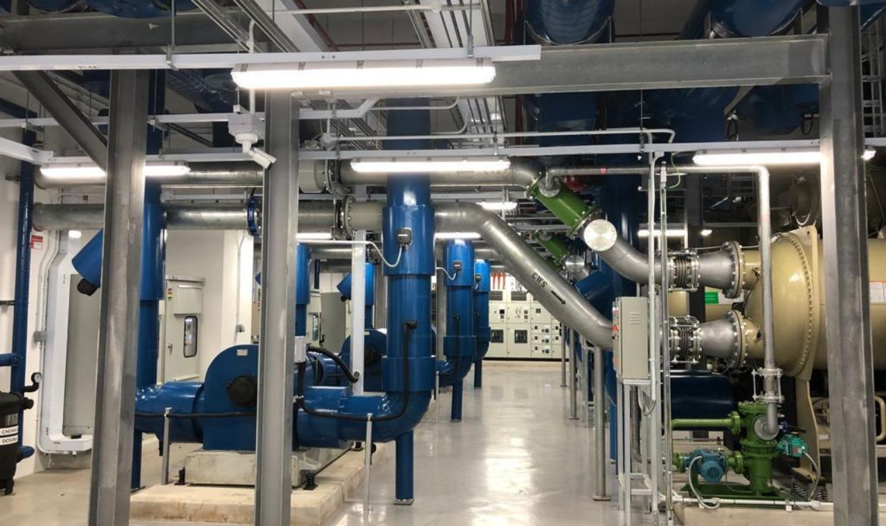 Chiller Plant room installation