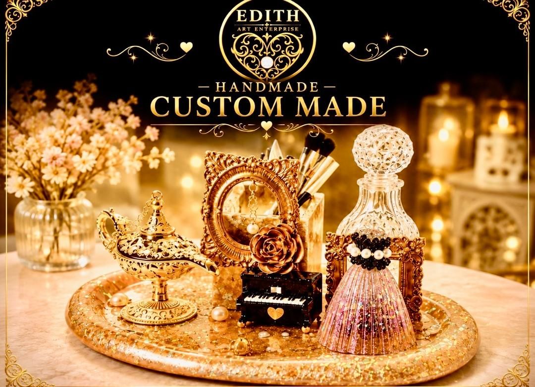 Custom Resin Art – Symphony of Wishes