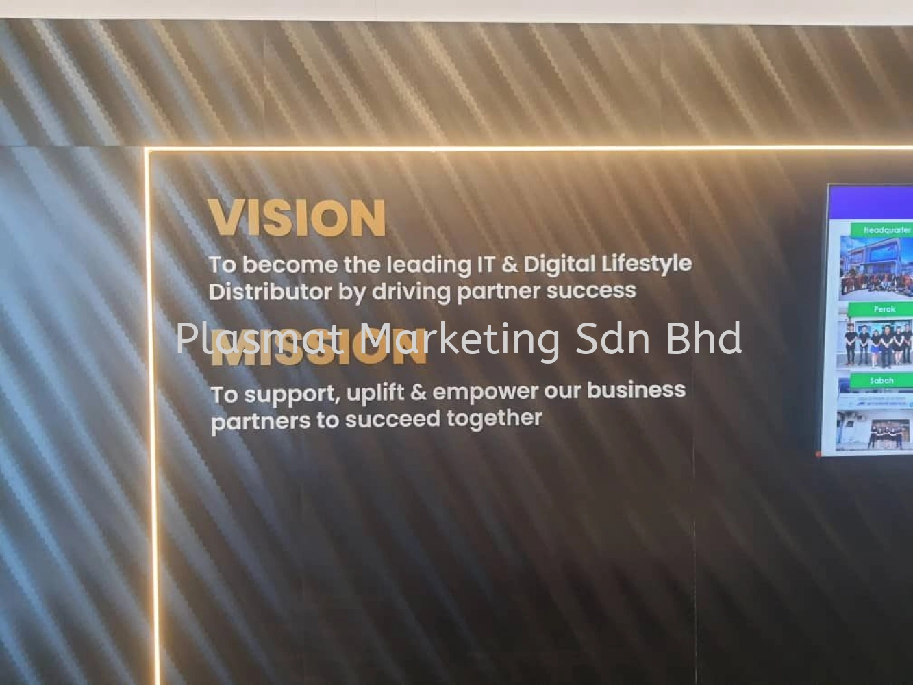 Laser Cut Out Lettering Vision & Mission Selangor, Malaysia, Kuala ...