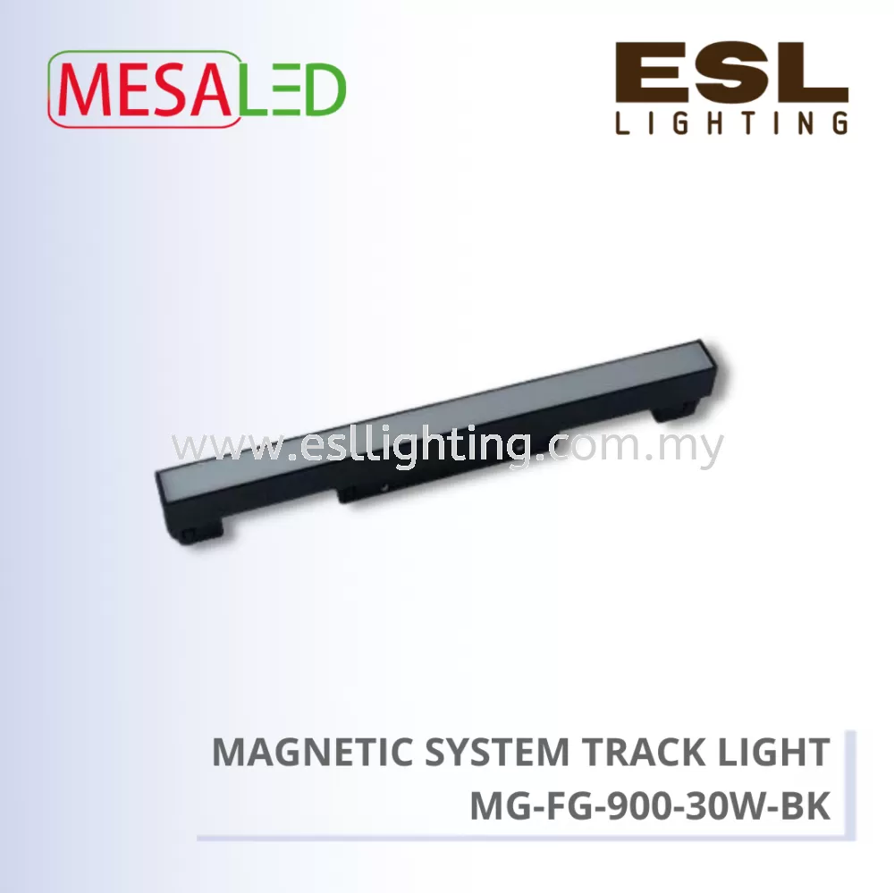 MESALED MAGNETIC SYSTEM TRACK LIGHT 30W - MG-FG-900-30W-BK