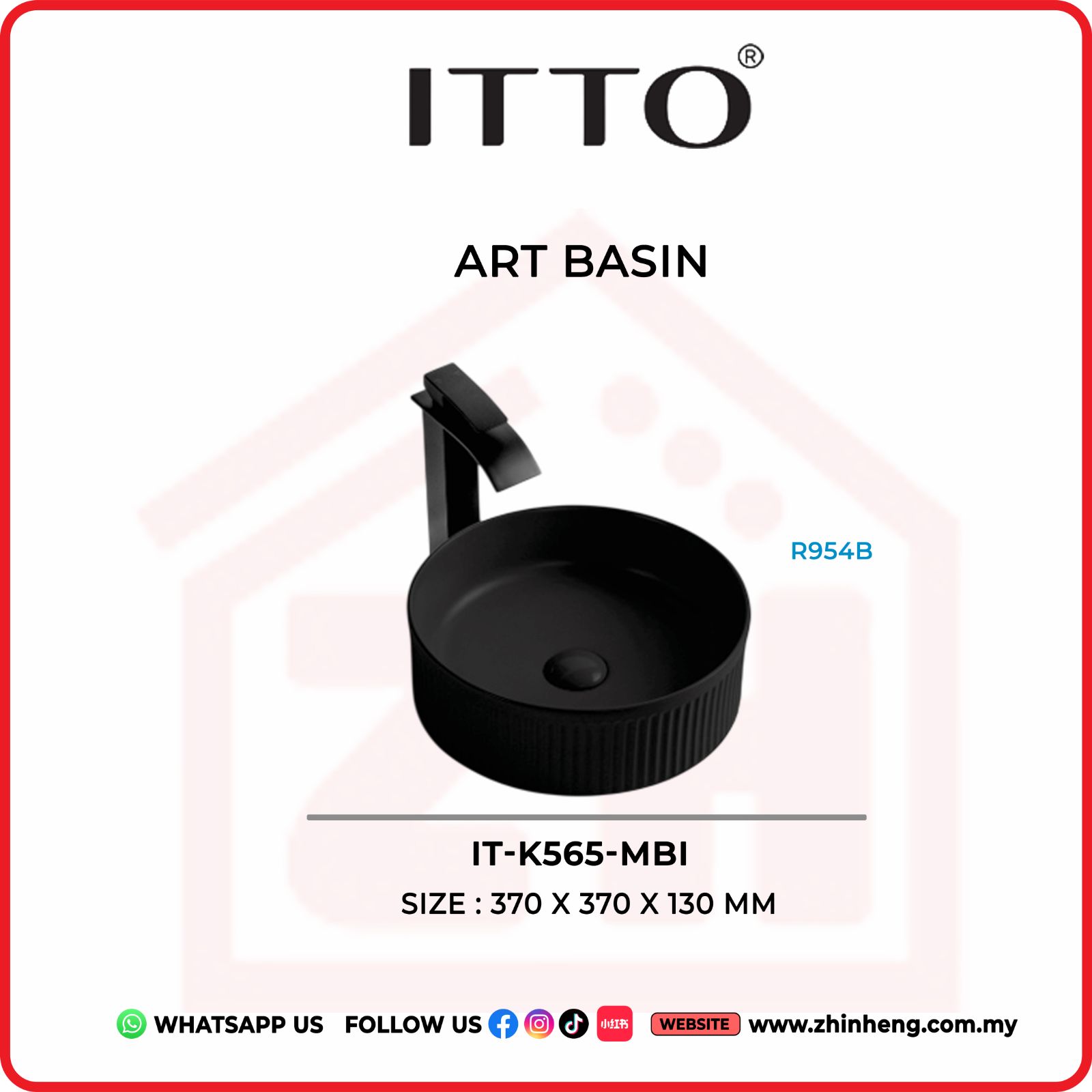 ITTO ART BASIN  IT-K565-MBI