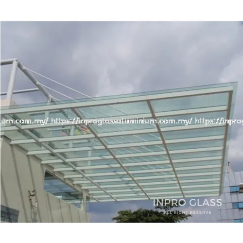 ACP Awning Roof (Aluminum Composite Panel) | Glass Contractor at Bandar Botanic Klang | Bandar Bukit Raja | Meru