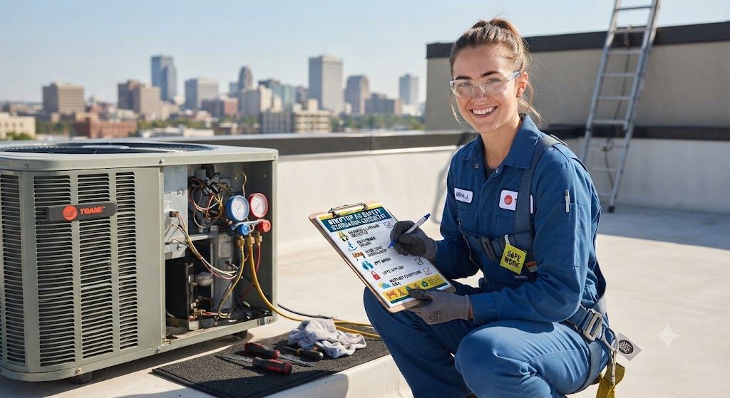 aircon maintenance safety standards checklist