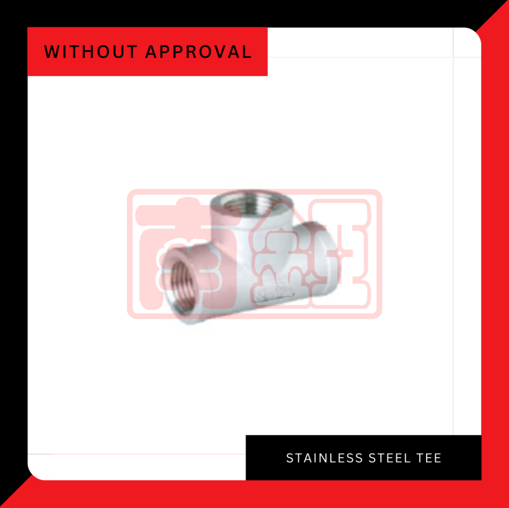 Stainless Steel Tee (SS304) Fittings Stainless Steel Screwed Fitting (S ...
