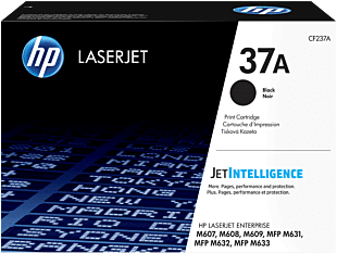HP 37A Black Original LaserJet Toner Cartridge CF237A