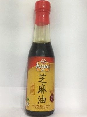 KNIFE MINYAK BIJAN 140ML 芝麻油