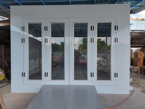 Solvent Based Air Downdraft Spray Booth