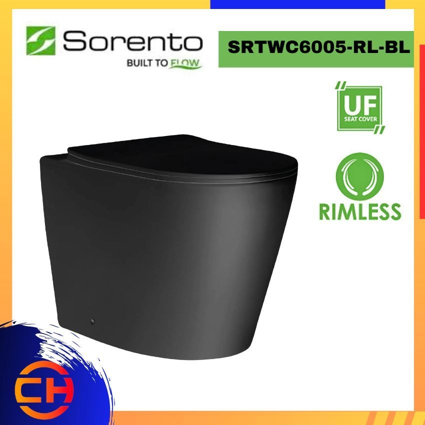 SORENTO FLOOR STANDING WATER CLOSET SRTWC6005 - RL - BL 