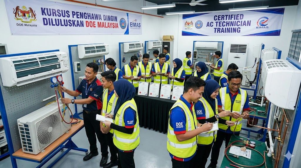 DOE approved air conditioning course Malaysia