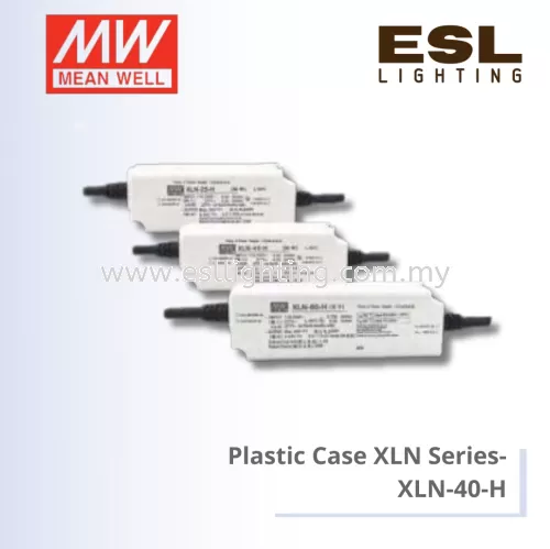 MEANWELL Plastic Case XLN Series - XLN-40-H