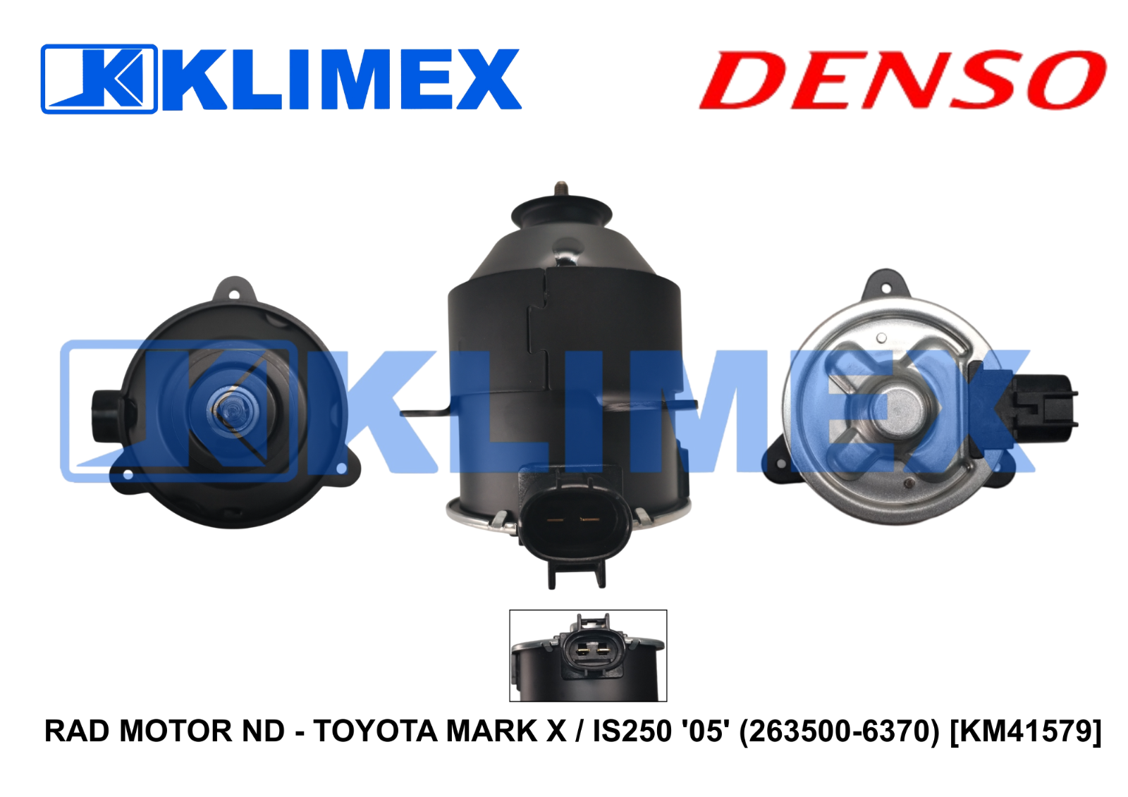 RAD MOTOR ND - TOYOTA MARK X _ IS250 '05' (263500-6370) [KM41579]