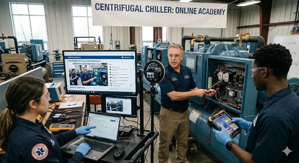 Online centrifugal chiller course