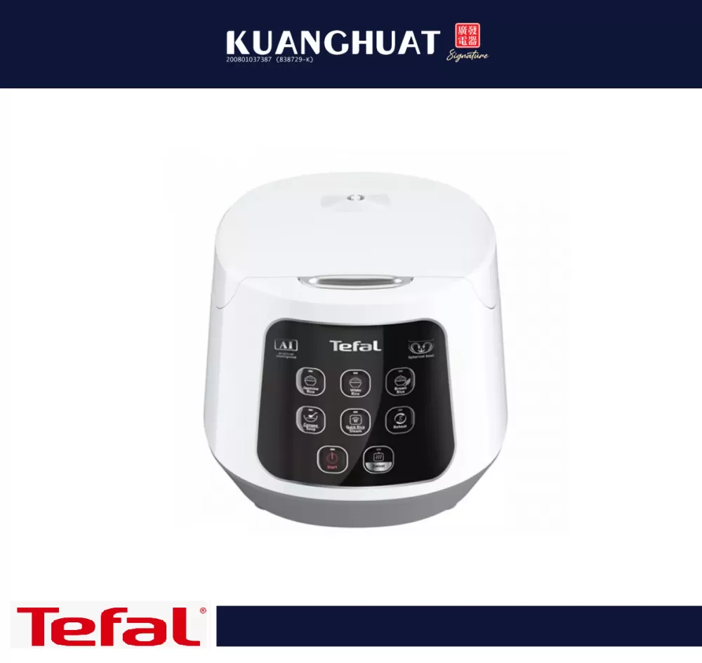 TEFAL Easy Rice Compact Fuzzy Logic Rice Cooker (1L) RK730165