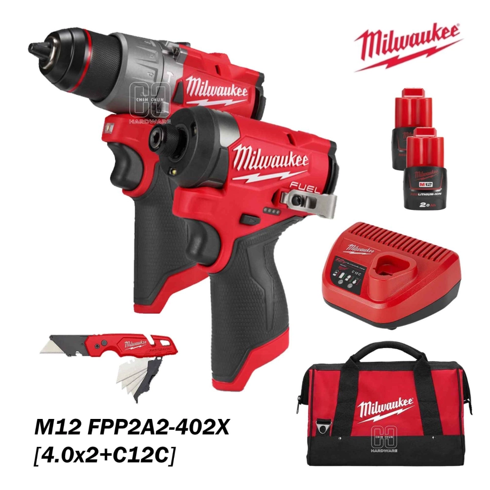 M12 FUEL GEN III POWERPACK COMBO SET (FPD2 + FID2 + KNIFE M12 FUEL GEN III POWERPACK COMBO SET (FPD2 + FID2 + KNIFE