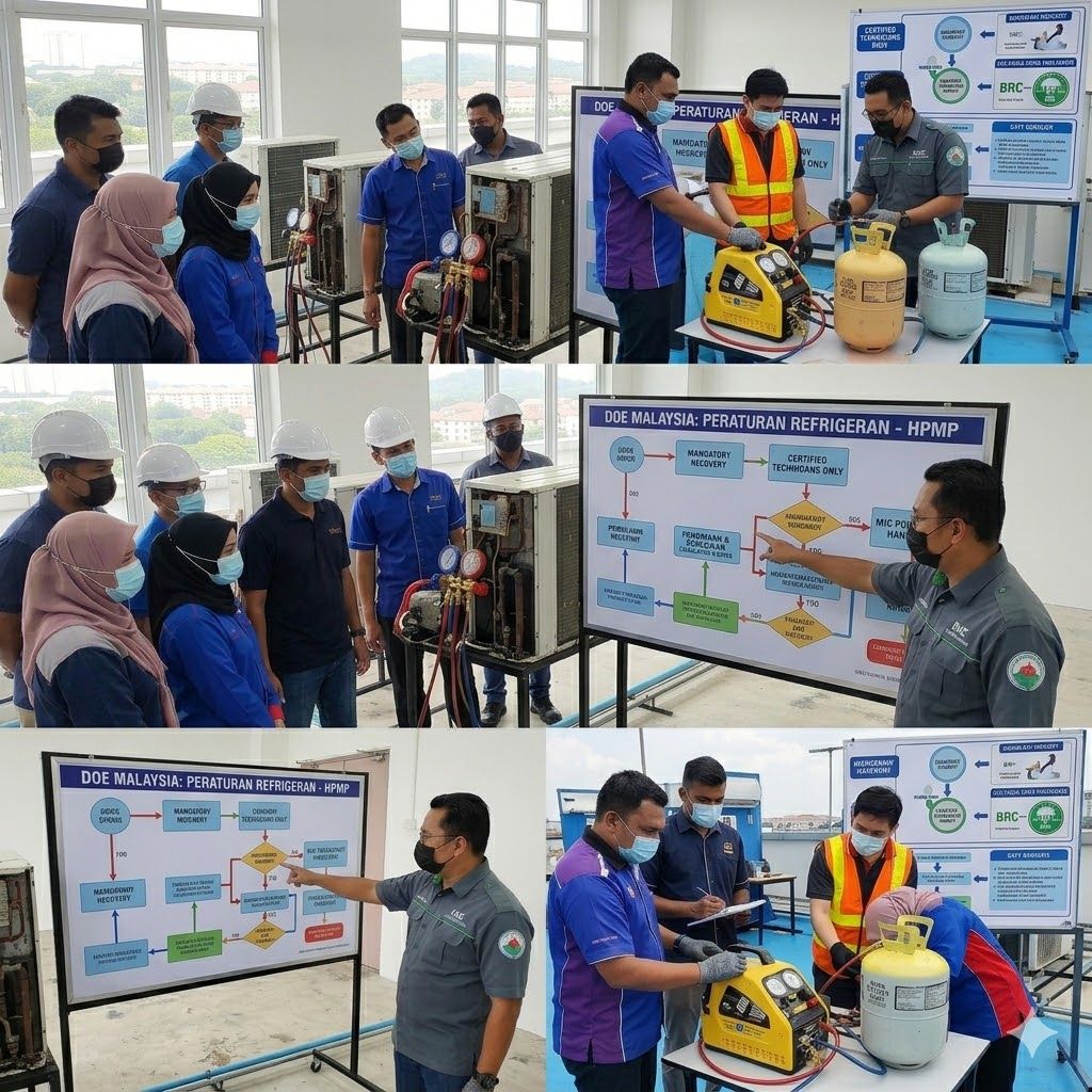 refrigerant handling skills training Malaysia