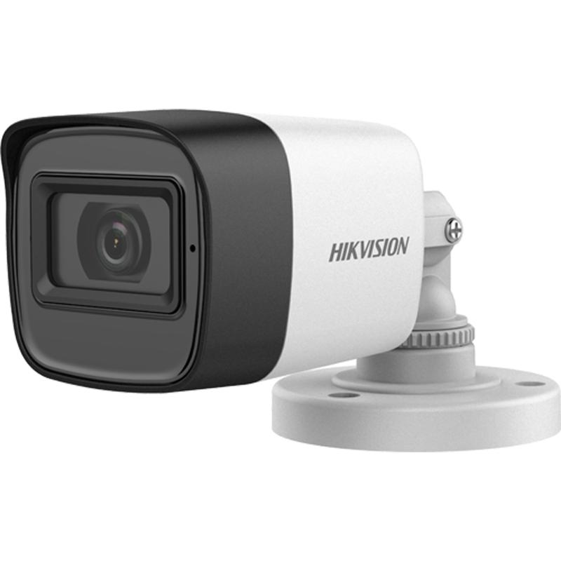 HIKVISION DS-2CE16H0T-ITFS 5MP Turbo HD Bullet Camera with Built-in Mic | IR Night Vision | TVI/AHD/CVI/CVBS CCTV Camera