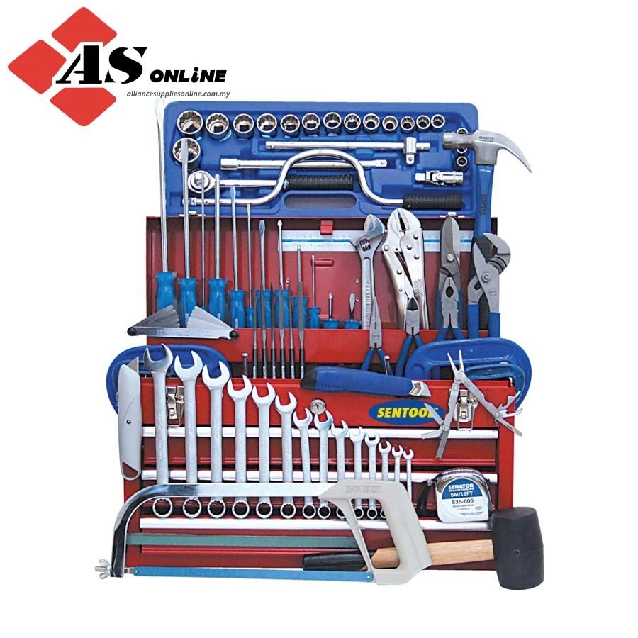 SENATOR 90 Piece Workshop Engineer Tool Kit in Top Tool Chest / Model: SEN5951000K