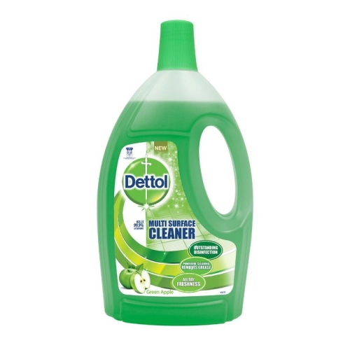 DETTOL MULTI SURFACE CLEANER (GREEN APPLE) (6 X 2.5L)