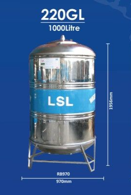 STAINLESS STEEL WATER TANK - RB970