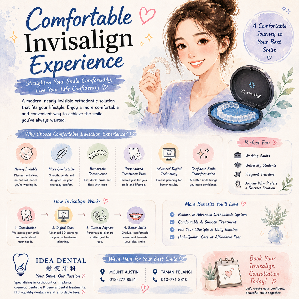 Comfortable Invisalign Experience