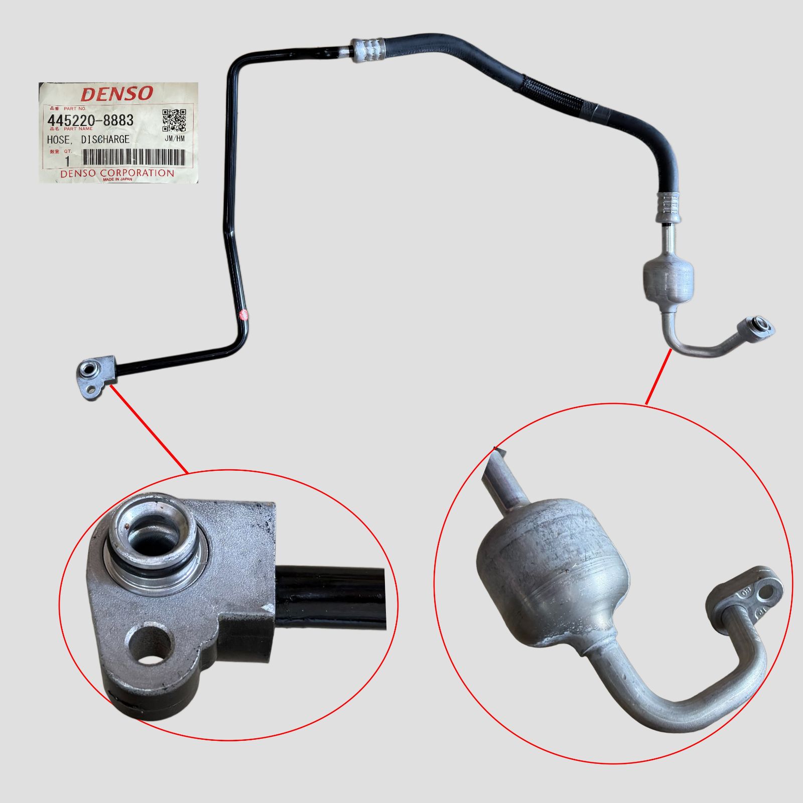PIPE 1/2 - TYT ALPHARD 05' ANH10 (ORG) 445220-8880 [120429]