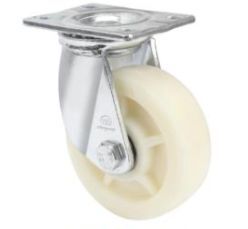 Medium Duty MNY White Polypropylene (PP) Castor Wheel