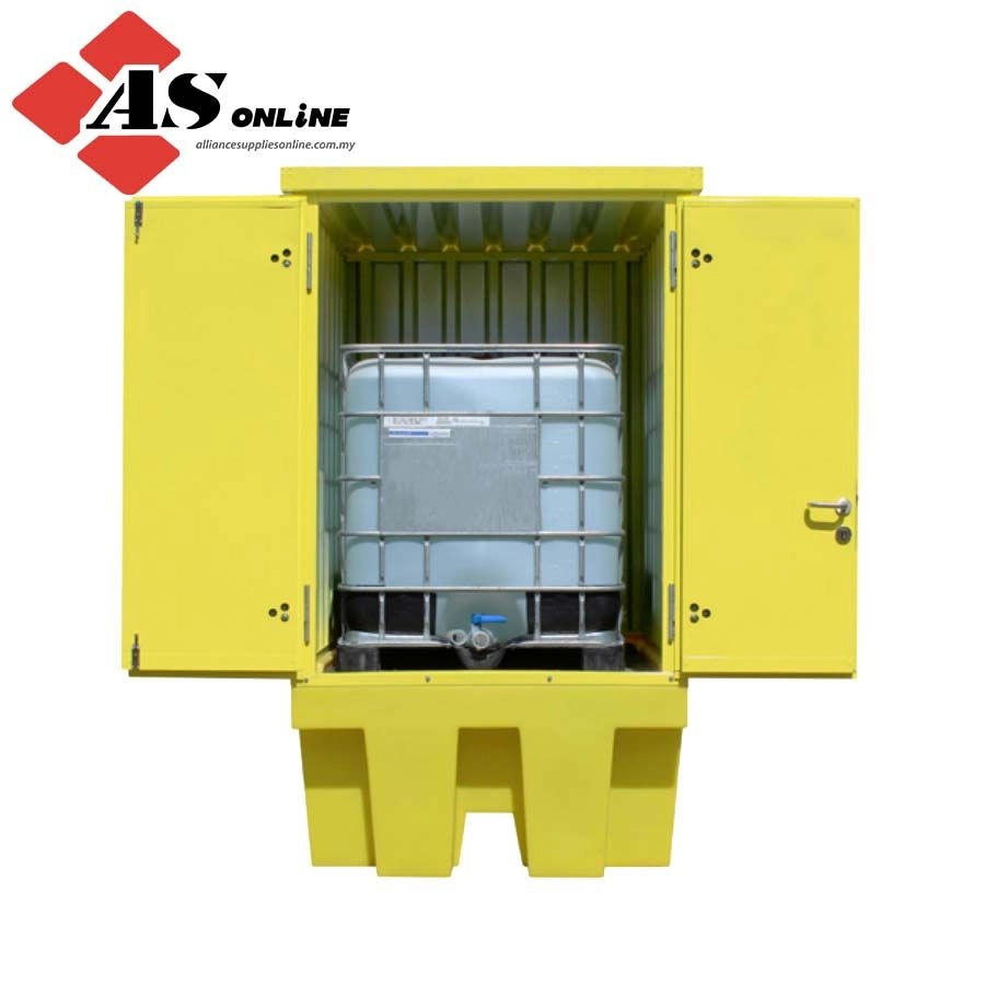 Single IBC Hard Cover Spill Containment Bund / Model: SF1IBCSHC