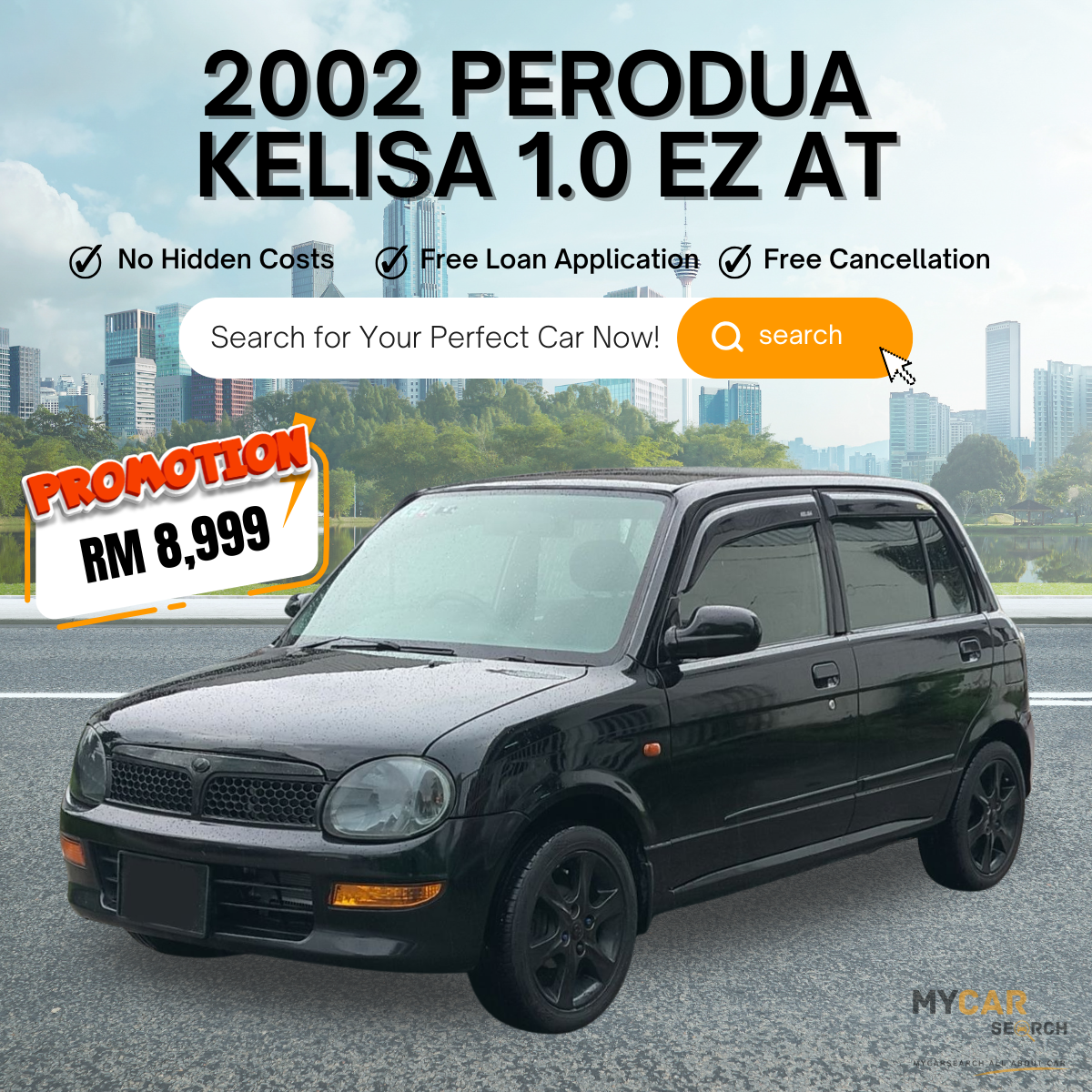 2002 PERODUA KELISA 1.0 EZ AT