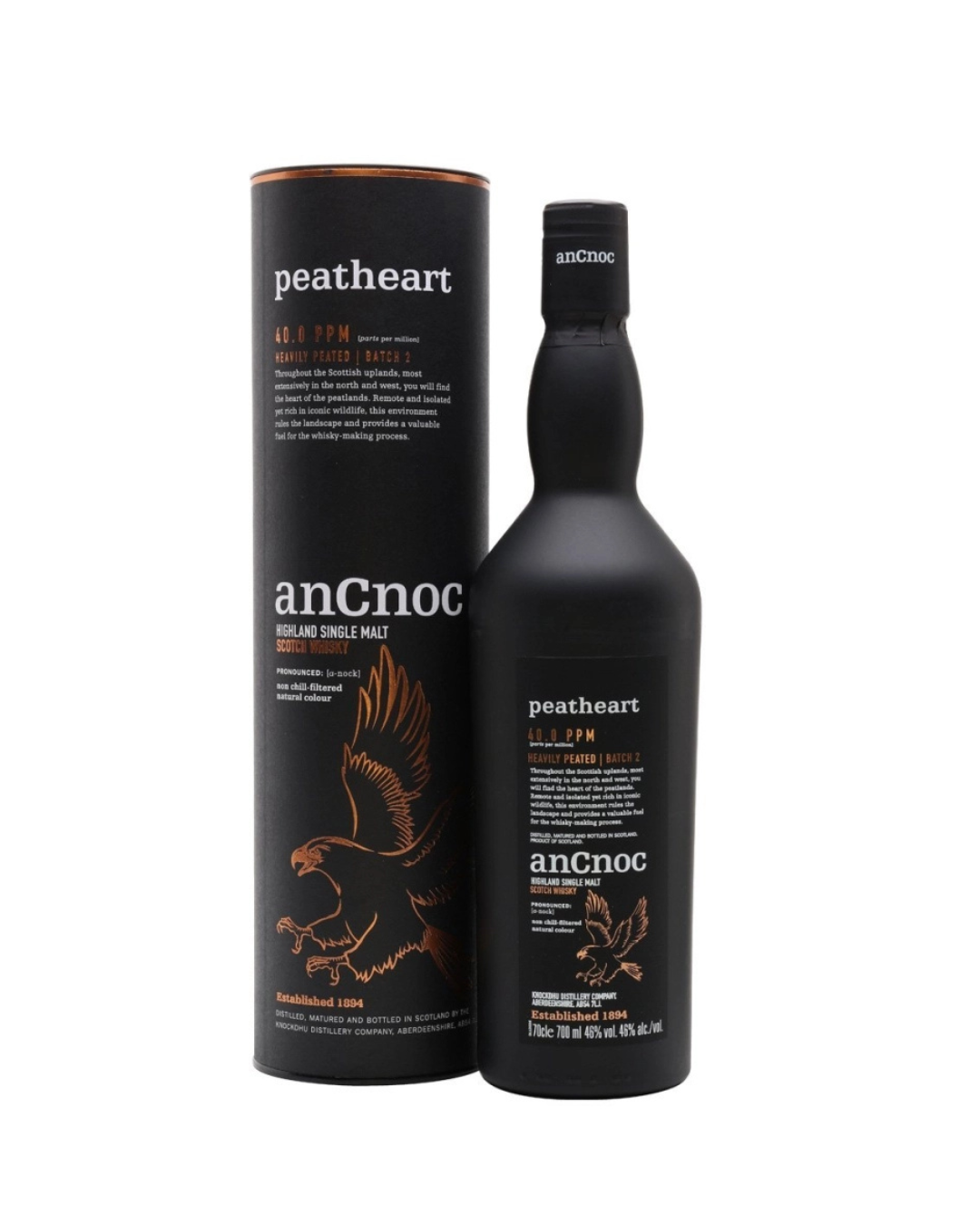 ANCNOC PEATHEART WHISKY