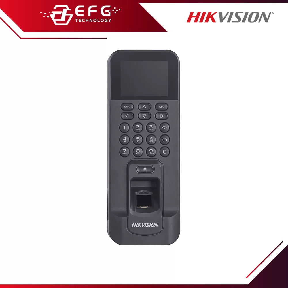 DS-K1T804EF Fingerprint Access Control Terminal with Time Attendance (EM Card)