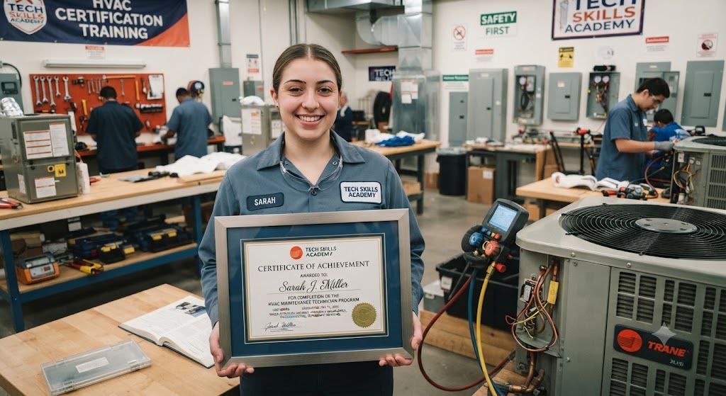HVAC maintenance diploma certification