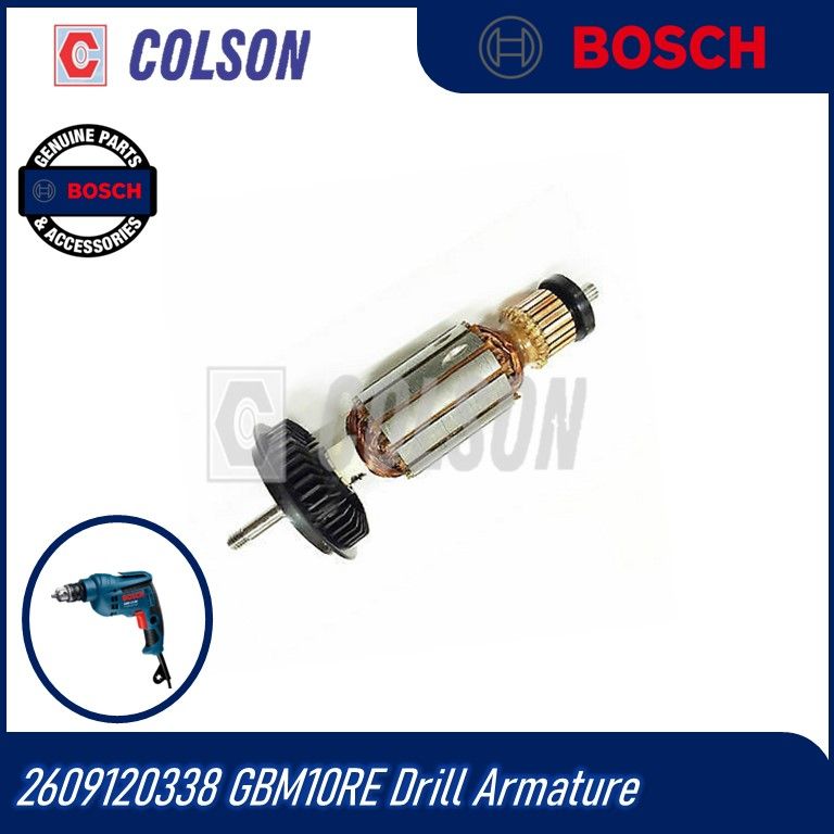 BOSCH Armature for GBM10RE Drill 2609120338