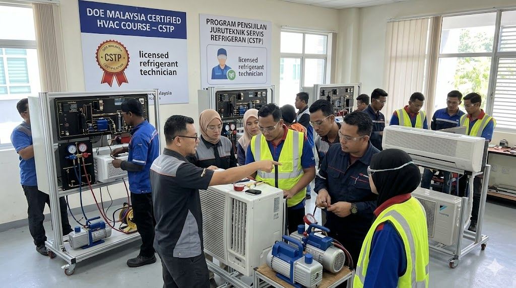Malaysia DOE certified HVAC course
