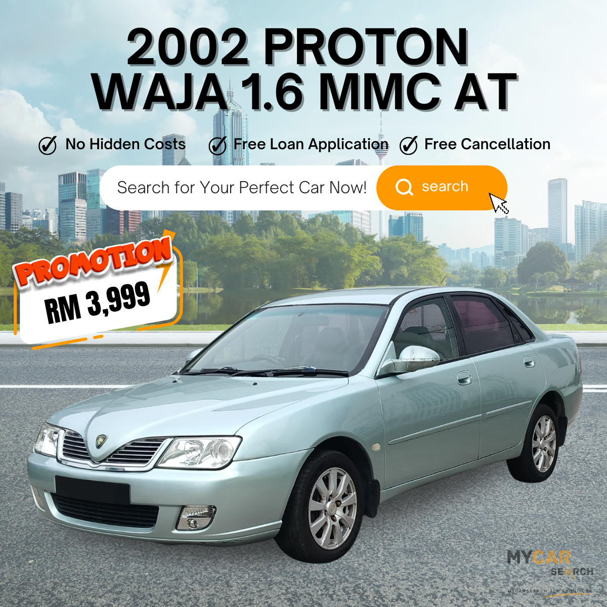 2002 PROTON WAJA 1.6 MMC AT
