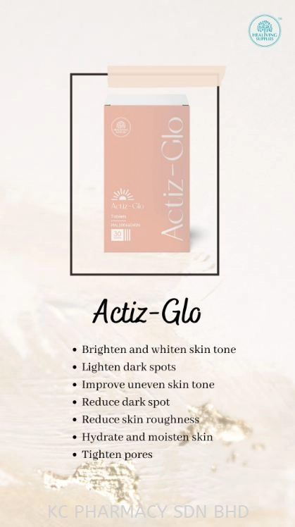 (HOT PRODUCT) ACTIZ GLO (TO PROVIDE A GOOD WHITE SKIN AND PROTECT UV)