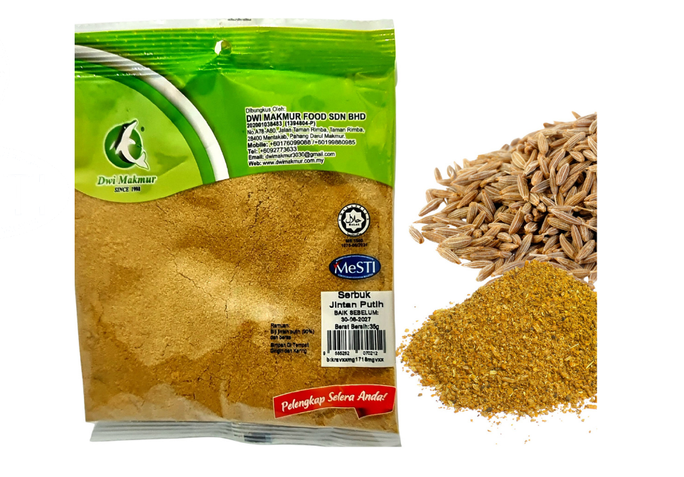 Cumin Powder 35 Grams RM3.00 X 5 Units C.Dwi Makmur