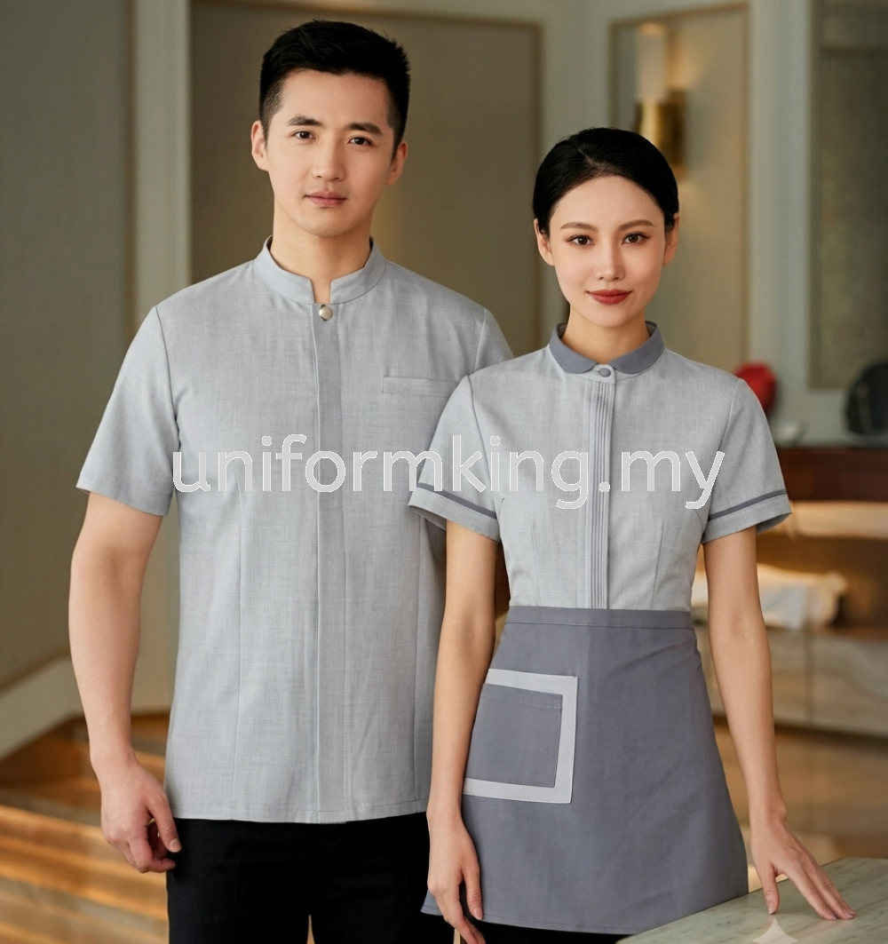 Premium Custom Hotel Uniform | Professional Hospitality Staff Attire | Front Desk, Concierge, Housekeeping & Management Uniform